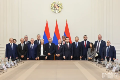 Ազգային ժողովում հյուրընկալվել են Հունգարիայի խորհրդարանի ազգային փոքրամասնությունների խոսնակները