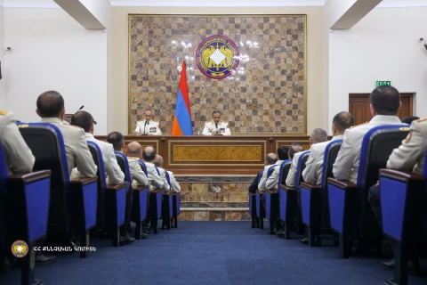 Կոլեգիայի հանդիսավոր նիստում Քննչական կոմիտեի նախագահը ներկայացրել է նորանշանակ տեղակալին
