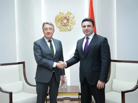 Ալեն Սիմոնյանը և Էրիկ Դե Մույնքը քննարկել են Հայաստան-Բելգիա հարաբերությունների զարգացման հարցեր