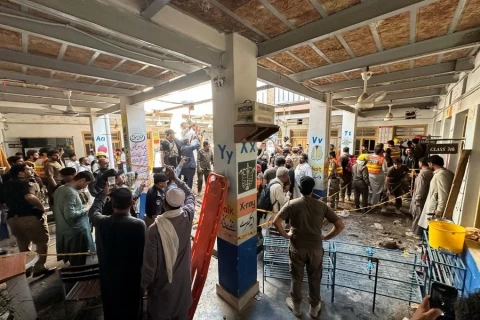 Pakistan school roof collapse kills 27 students, one teacher
