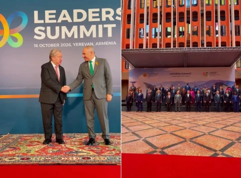 Կենսաբազմազանության հարցերով առաջնորդների գագաթնաժողովի մասնակիցների դիմավորման արարողությունը. Փաշինյանը տեսանյութ է հրապարակել