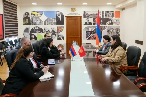 Քննարկվել են Հայաստանի և Ղրղզստանի միջև համագործակցության շրջանակները