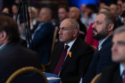 ՀՀ էկոնոմիկայի նախարար Գևորգ Պապոյանը վարչապետ Նիկոլ Փաշինյանի հետ ներկա է եղել Mining Armenia Forum 2026-ին