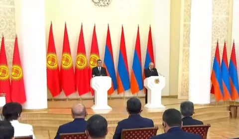Հայաստանի և Ղրղզստանի հարաբերությունները հիմնված են բարեկամության և փոխադարձ հարգանքի վրա․ Փաշինյան