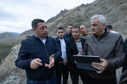 Մհեր Գրիգորյանը այցելել է Սյունիքի մարզ՝ քննարկելու TRIPP-ի ենթակառուցվածքների նախագծման աշխատանքների մեկնարկի հետ կապված հարցեր