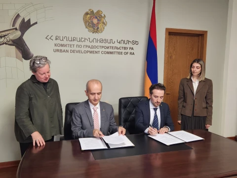 Քաղաքաշինության կոմիտեի և ՄԱԿ-ի Հաբիթաթի միջև ստորագրվել է մտադրությունների հուշագիր