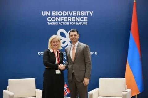 Նորվեգացի գործընկերս բարձր է գնահատել COP17-ի կազմակերպման մակարդակը. ՇՄ նախարար