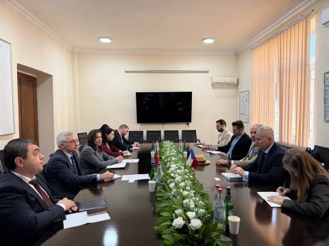 Ջրային կոմիտեի նախագահը և Չեխիայի ՇՄ փոխնախարարը քննարկել են ջրային ենթակառուցվածքների արդիականացման և ջրամբարաշինության հնարավորությունները