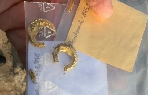 Ոսկյա ականջօղեր, կոճակ, Օկտավիանոս Օգոստոսի դրամ, բրոնզե դաշույն. Մեծամոր հնավայրում բացառիկ գտածոներ են հայտնաբերվել