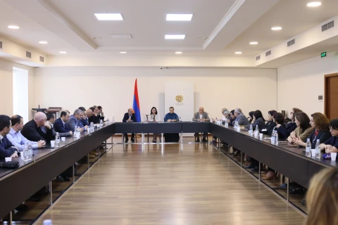 Ժաննա Անդրեասյանը գիտական ինստիտուտների ղեկավարների հետ քննարկել է ոլորտի առաջնահերթություններն ու առաջիկա անելիքները