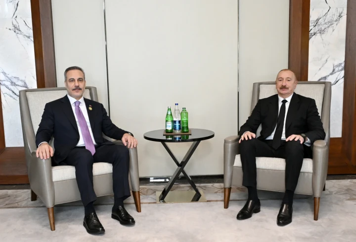 Ֆիդանն ու Ալիևը քննարկել են վերջին շրջանի թուրք-ադրբեջանական հարաբերությունները